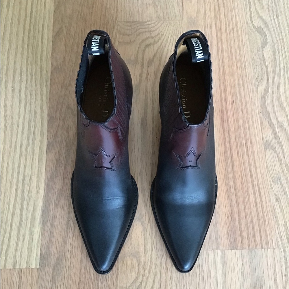 Dior Women’s  Two-Tone Leather Western Boots